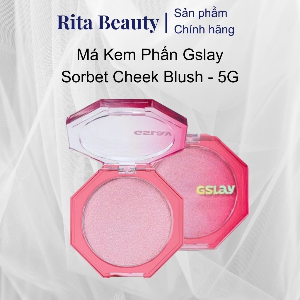 Má kem phấn Gslay Sorbet Cheek Blush 5g