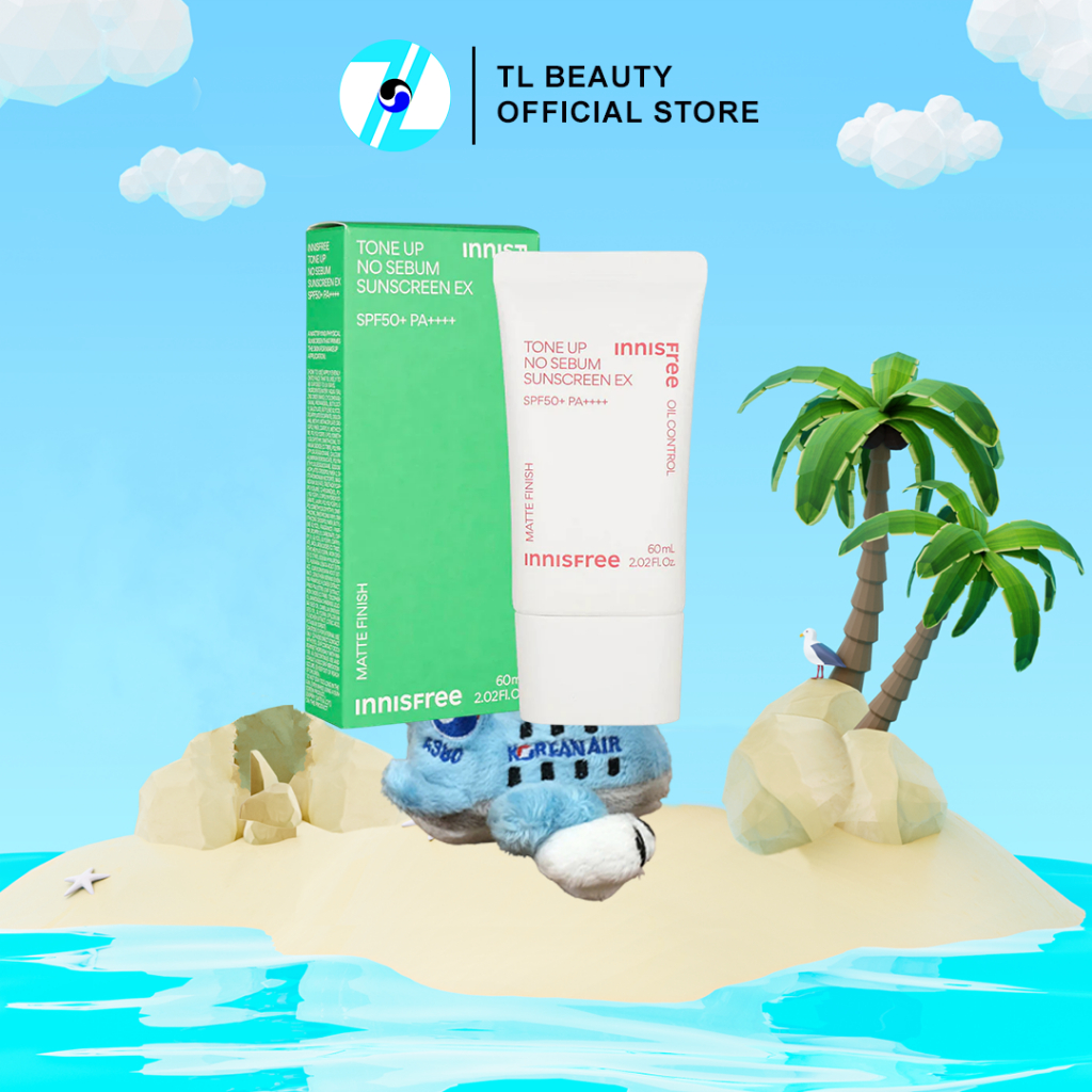 [Th Lý Date ngắn 05/12/26] Innisfree Tone Up Nosebum Sunscreen EX-Kem Chống Nắng Nâng Tone Hàn Quốc