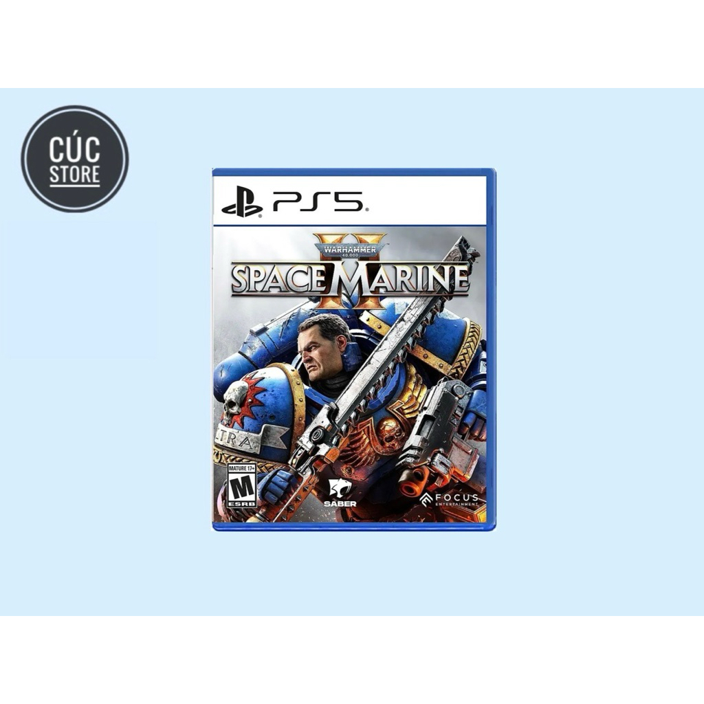 Đĩa chơi game PS5: Warhammer 40.000 Space Marine 2