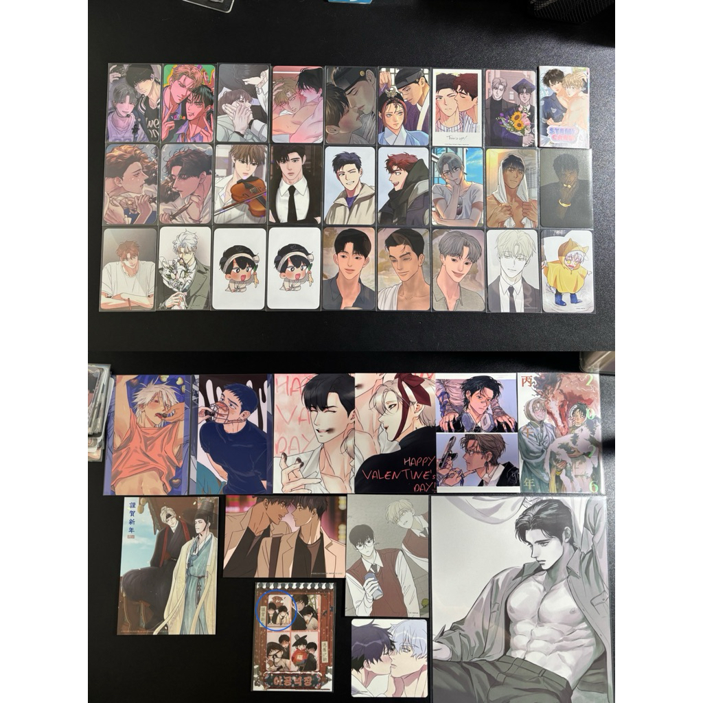 Tổng hợp ảnh in card pc manhwa boylove checkmate dạ ký backlight ranh giới mùi hương lezhin bomtoon 