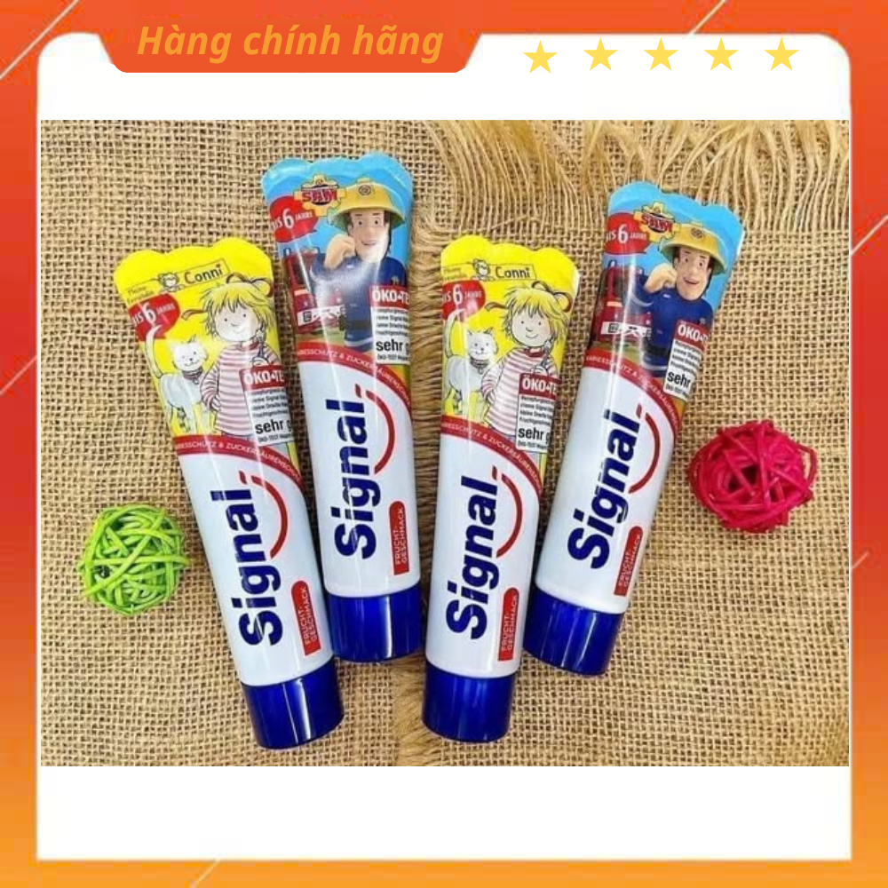 Kem đánh răng Trẻ Em Signal 0-6 tuổi