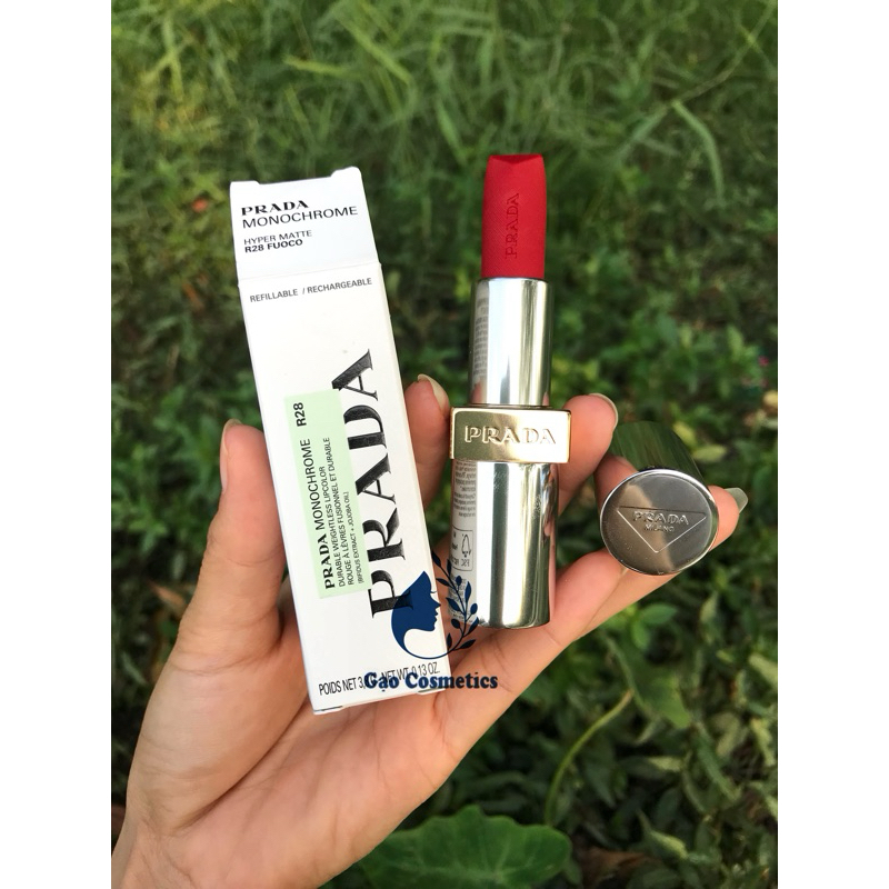 Son Prada R28 Fuoco Matte Fullsize Fullbox