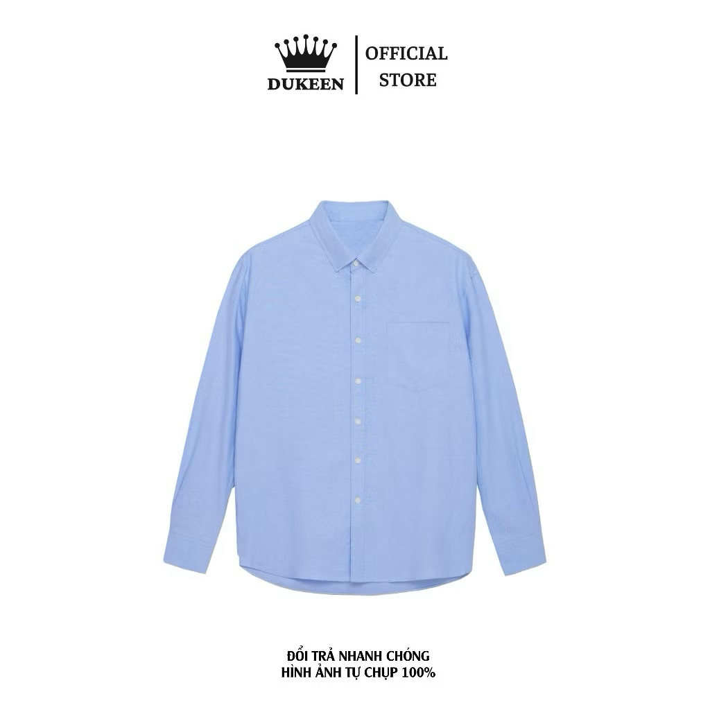 PASS áo sơ mi xanh của Dukeen (2 ảnh cuối là ảnh mặc thật)