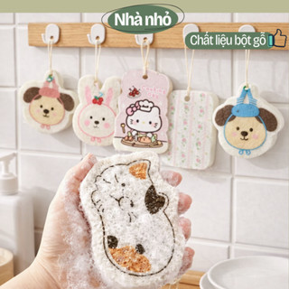 Miếng rửa chén bọt biển kháng khuẩn thân thiện môi trường