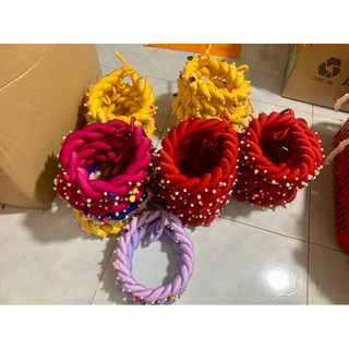 mấn đội đầu lụa điểm hoa cho mẹ và bé sỉ+lẻ( bé từ 1-2 tuổi báo shop )