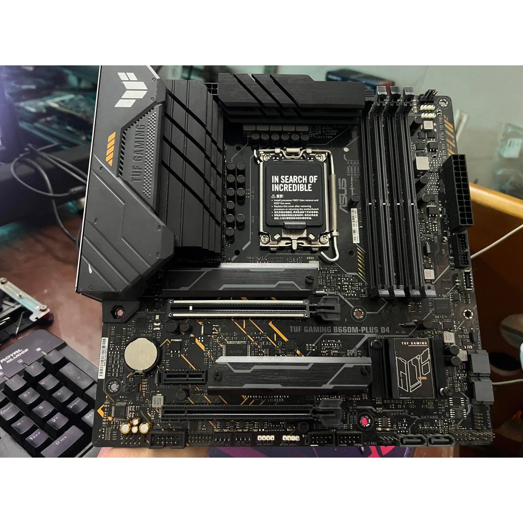 MAIN B660M TUF CHẠY DRR4 SOCKET 1700