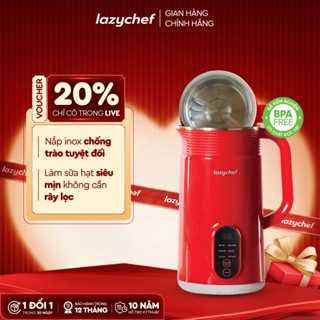 [GIÁ TỐT TRONG LIVE] Máy Làm Sữa Hạt Lazychef, Máy Xay Nấu Đa Năng, Nấu Soup, Máy Xay Sinh Tố, Smoothie, Chính Hãng