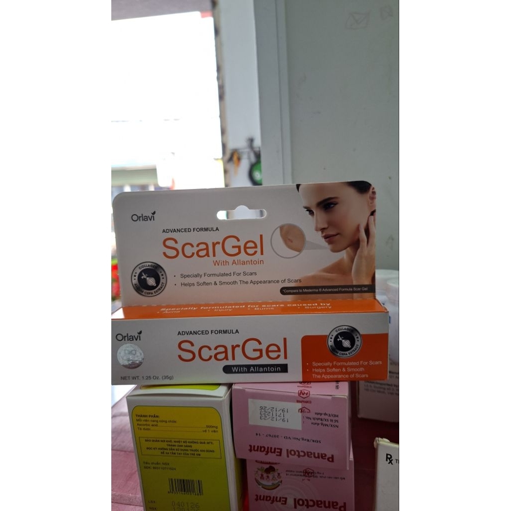 (Date 6/26) Tuýp bôi sẹo Mỹ Scargel Orlavi 35g