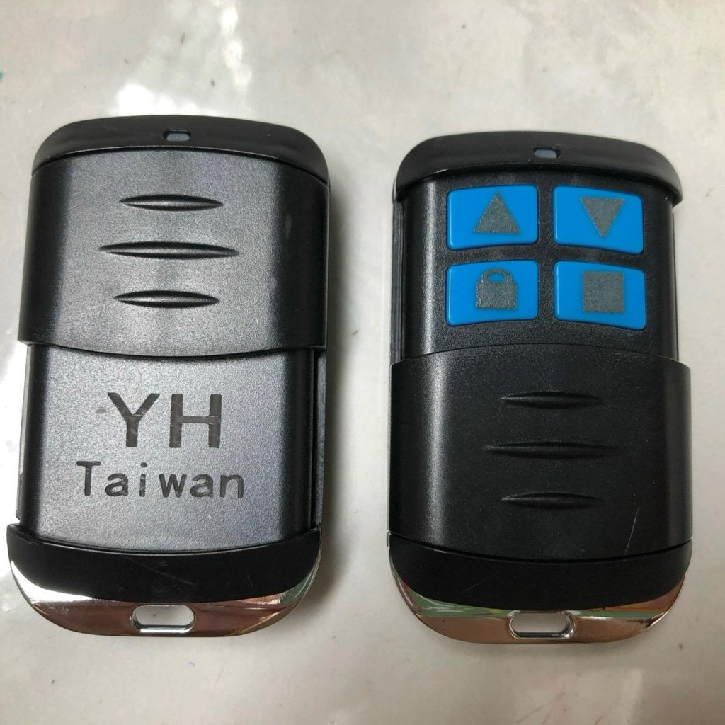 Remote Cửa Cuốn YH Taiwan 433MHz – Điều Khiển Cửa Cuốn 4 Nút Sóng Xa