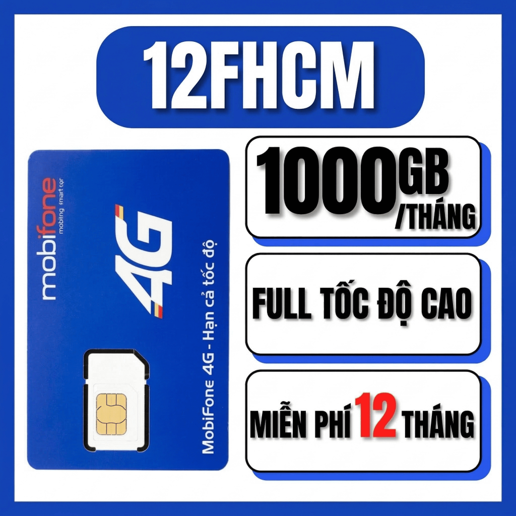 🔥 Sim 5G/4G Mobifone MDT250A, MDT350, 500GB, 1000GB, 12MAX90, 12FD50, 12FHCM 12FHN12MDT150 sử dụng t