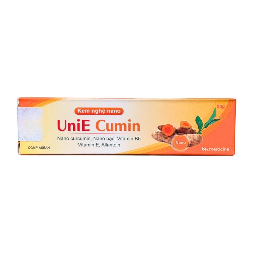 Kem Nghệ Nano Unie cumin, tuýp 20gram