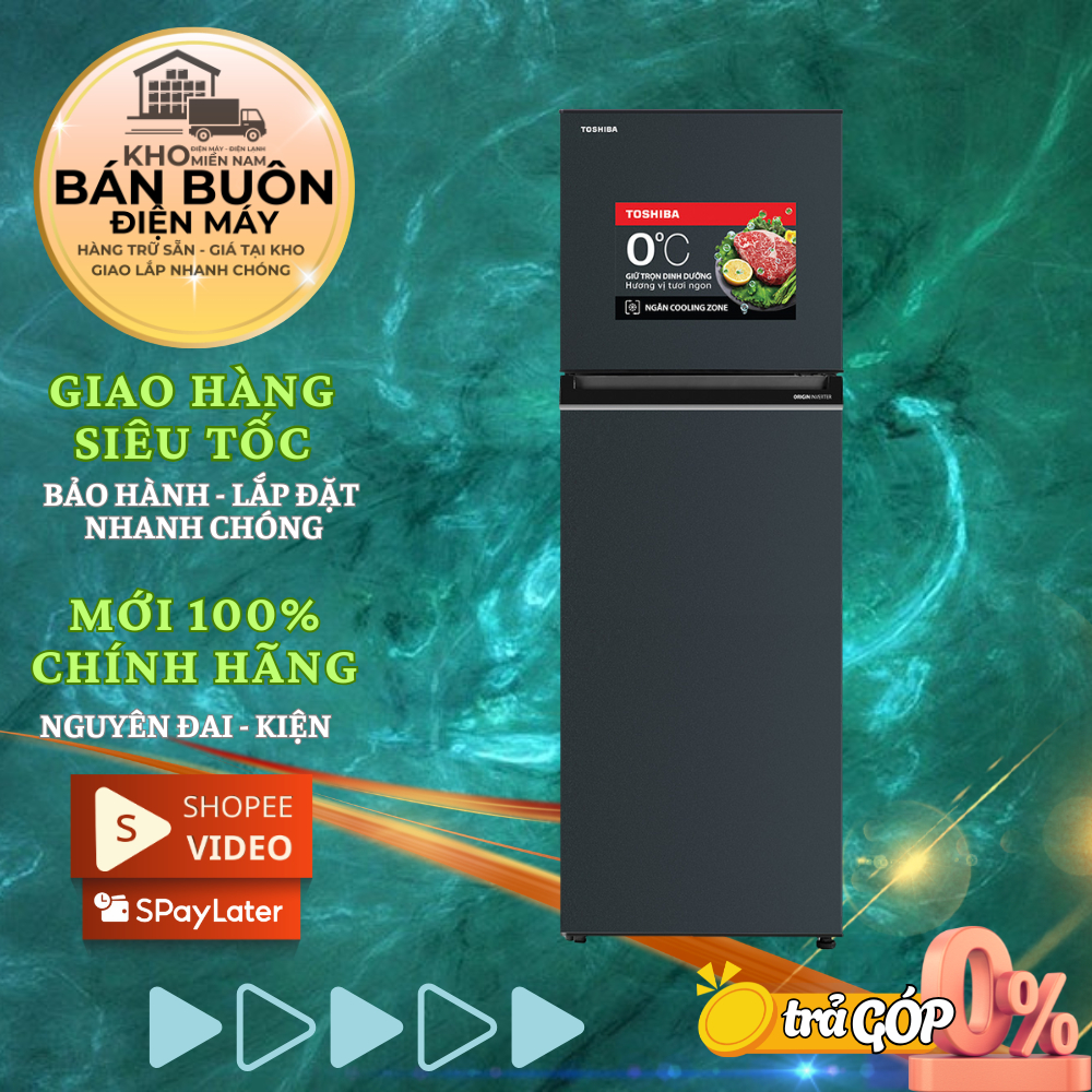 GR-RT329WE-PMV(52) | Tủ lạnh Toshiba Inverter 253 lít GR-RT329WE-PMV(52) - Chính Hãng