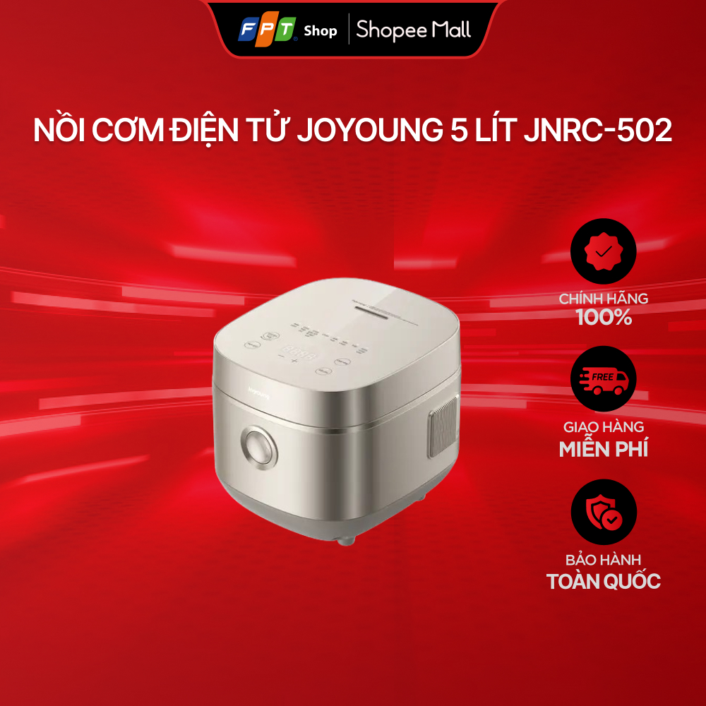 [Chỉ GH tận nơi] Nồi cơm điện tử Joyoung 5 lít JNRC-502v
