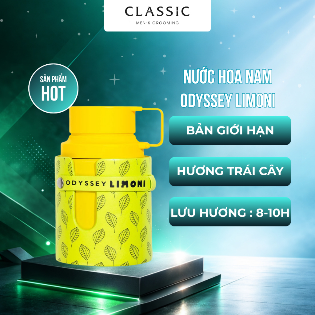 Nước hoa Armaf Odyssey Limoni Fresh Edition 100ml