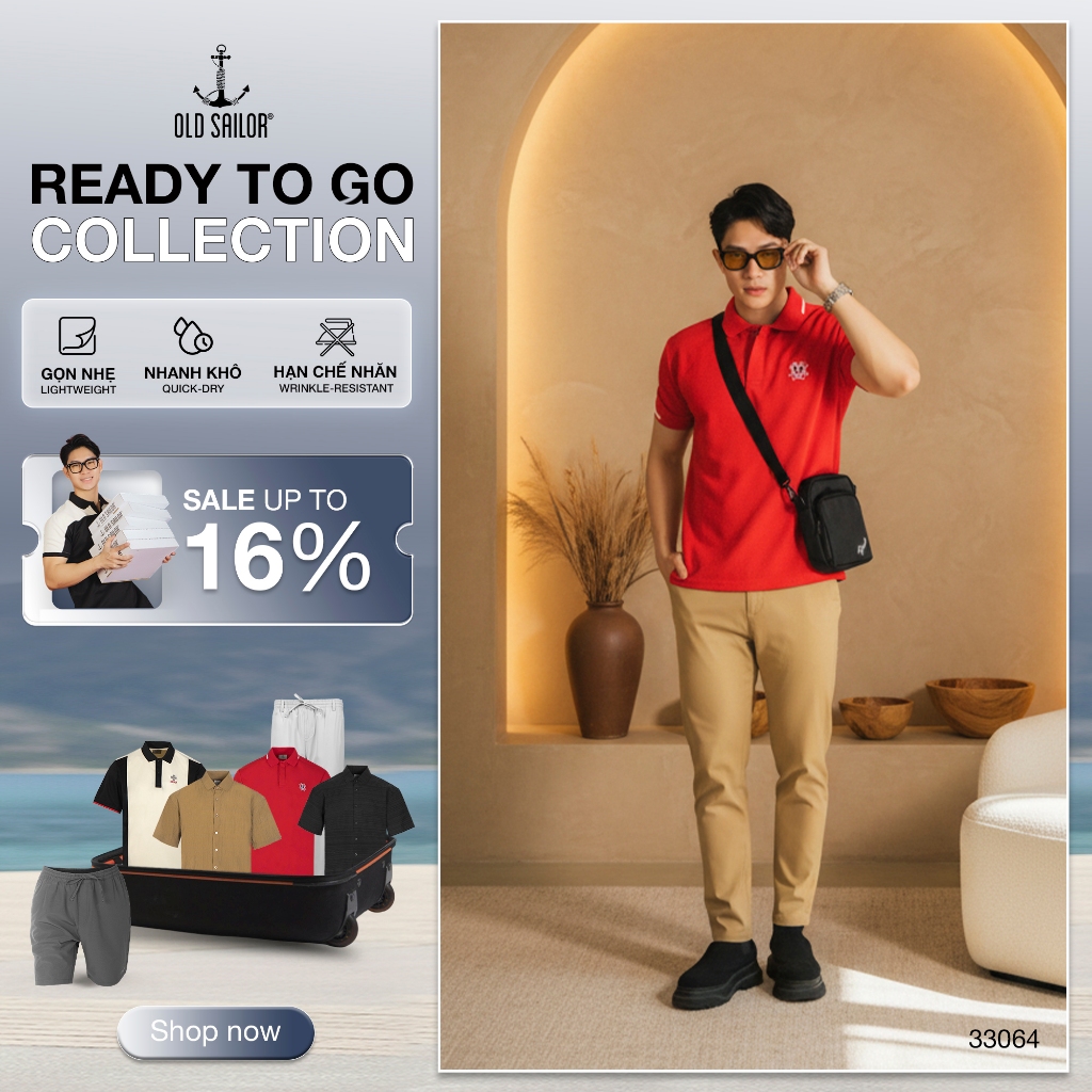 Áo Polo Nam Basic Old Sailor - 33064
