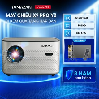 Máy chiếu Mini YAMAZAKi X9 PRO Y2 Độ Phân Giải Full HD Hỗ Trợ 4K Độ Sáng 4200 Lumes Xem Phim Tại Nhà Giải Trí Siêu Nét