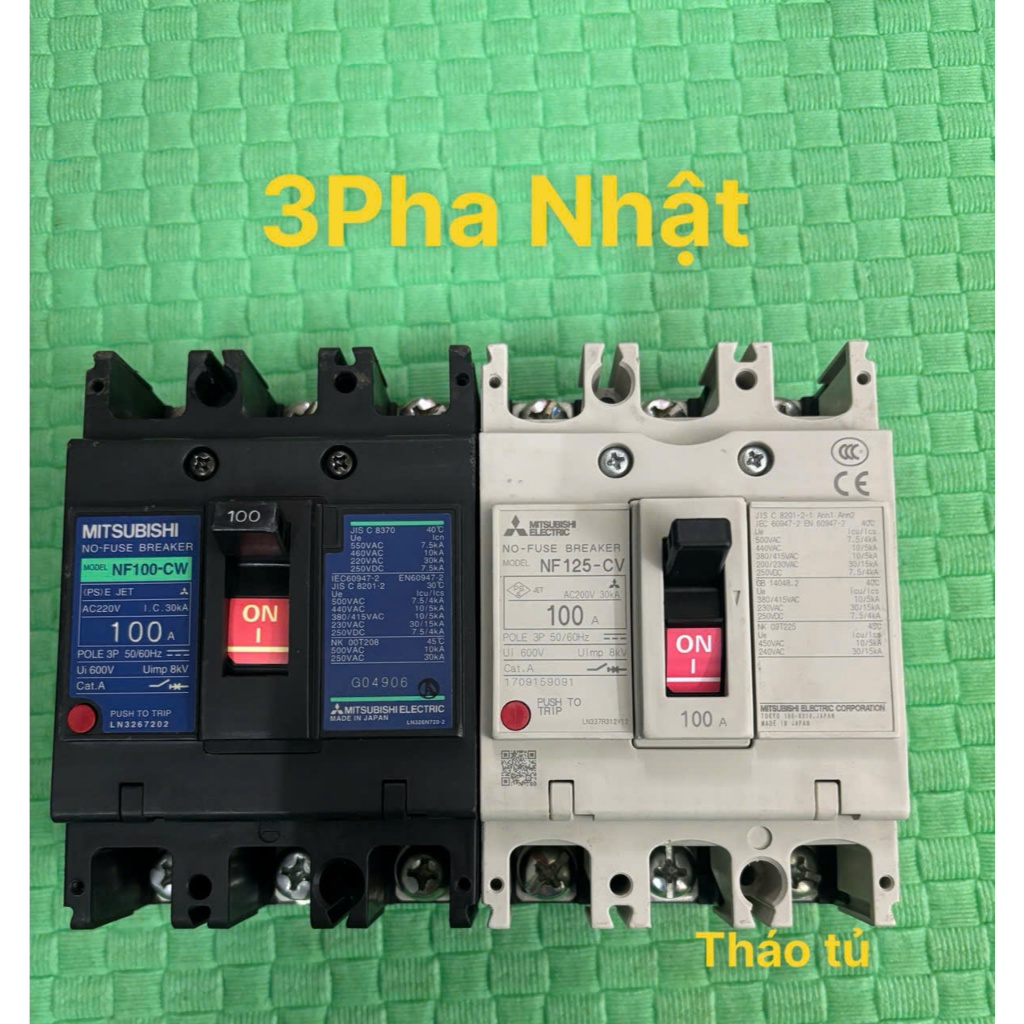 MCCB 3 PHA NHẬT 100A