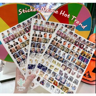 [Văn phòng phẩm] Sticker Tấm Khổ A4 Nhiều Mẫu