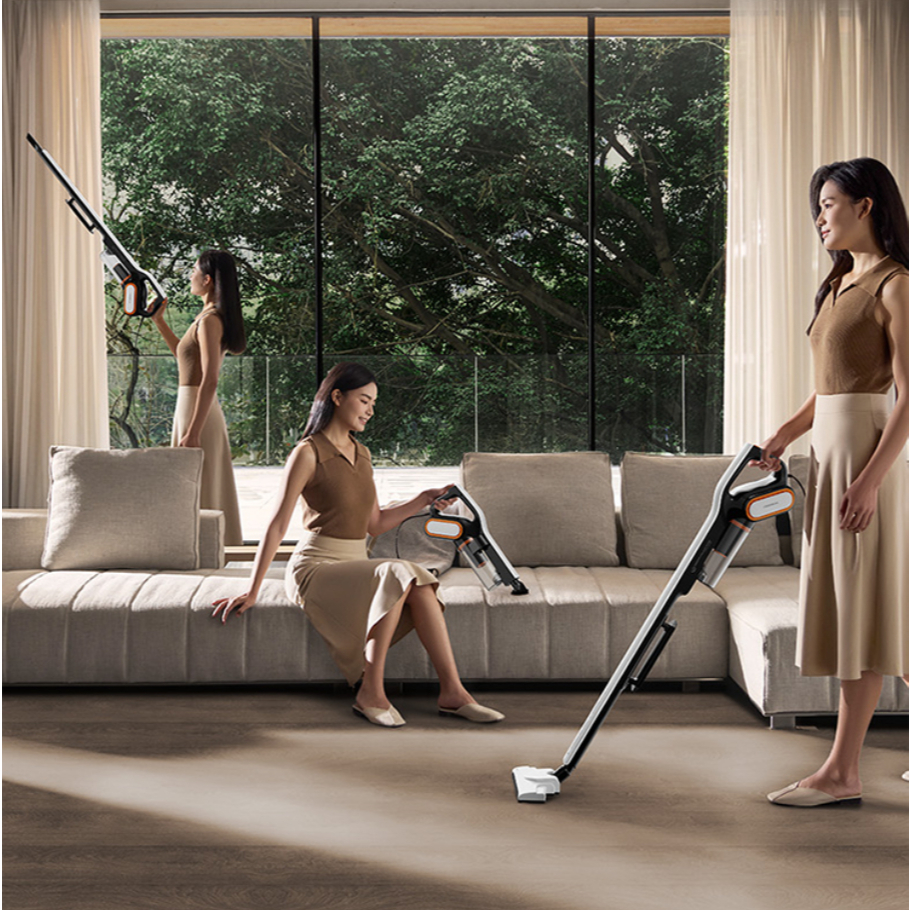 Máy hút bụi cầm tay gia đình Deerma DEM-DX700 Pro - Lực hút 18.000Pa (Deerma Vietnam)