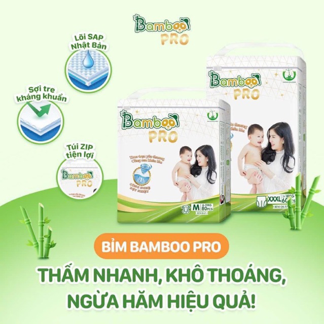 Bỉm bamboo pro - Việt Nam