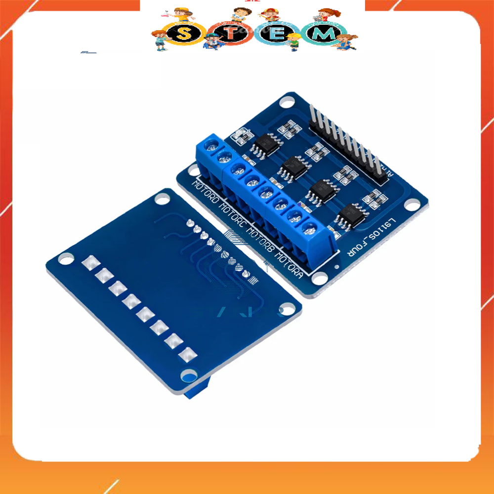 [Stem A-Z][G117] Mạch Điều Khiển Động Cơ 4 Kênh L9110S