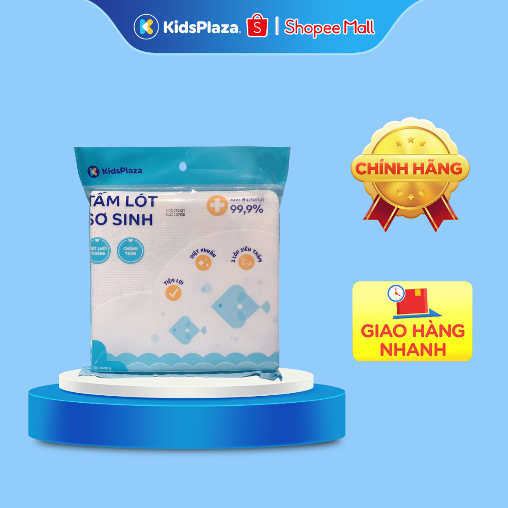 Tấm lót sơ sinh Kids Plaza 3 Lớp TM21