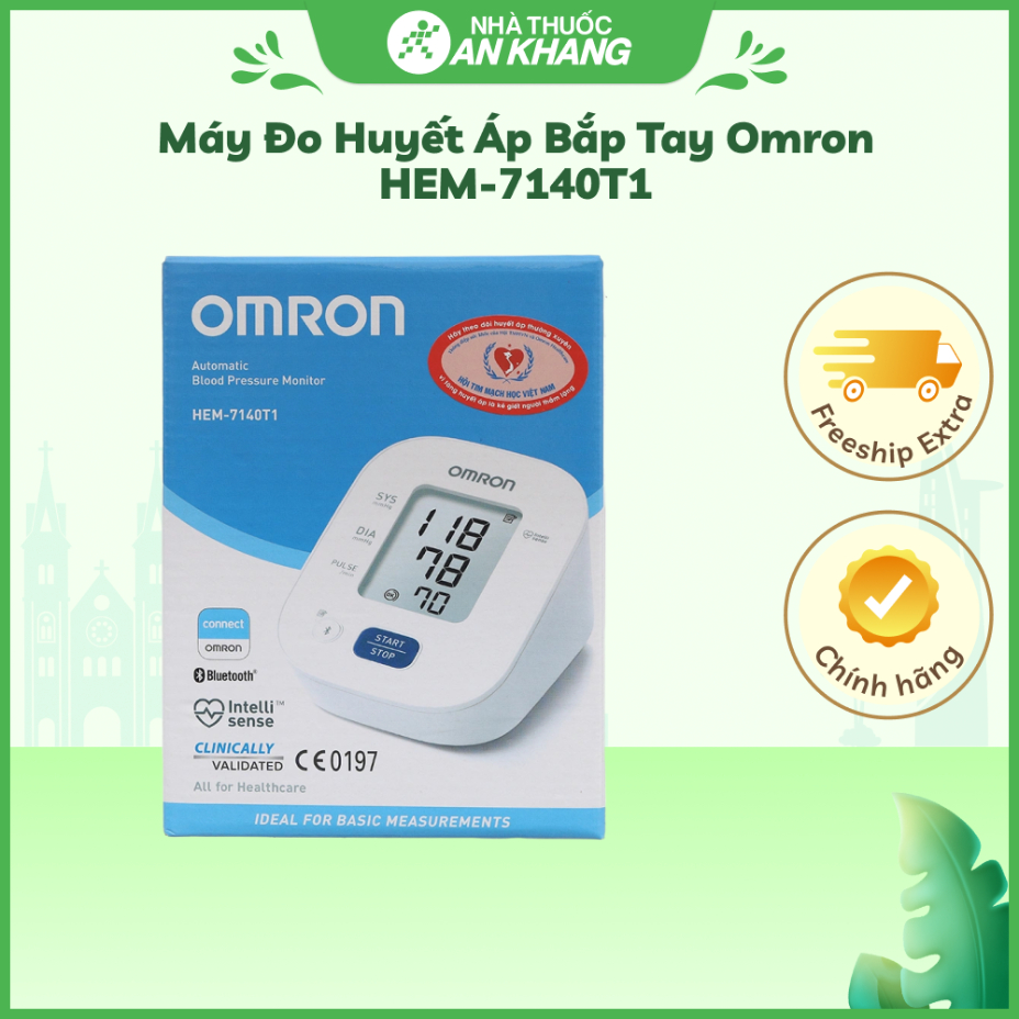 Máy đo huyết áp bắp tay Omron HEM-7140T1
