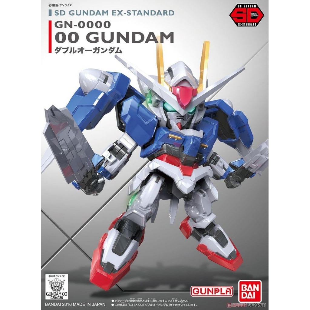 [HÀNG CHÍNH HÃNG] Mô hình lắp ráp SD GN-0000 00 Gundam chính hãng BANDAI