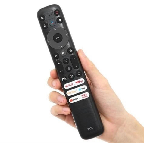 Remote TIVI TCL RC813 FMBH - Điều khiển Smart Android TV TCL Có Giọng Nói 3 Hàng Nút Có Nút VTV Go
