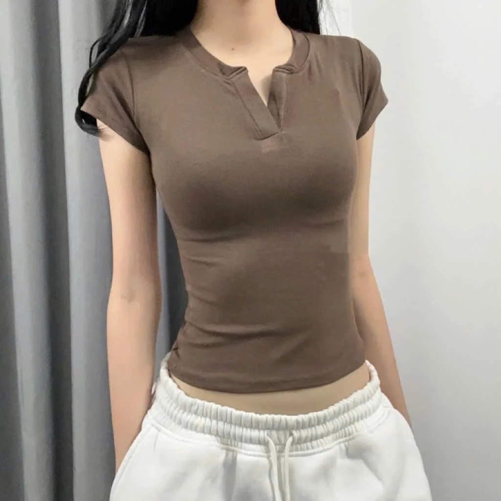 [Peinn] Áo thun cổ trụ tàu ôm body cotton  E44 Kenco Clothing Sài Gòn M305 | BigBuy360 - bigbuy360.vn