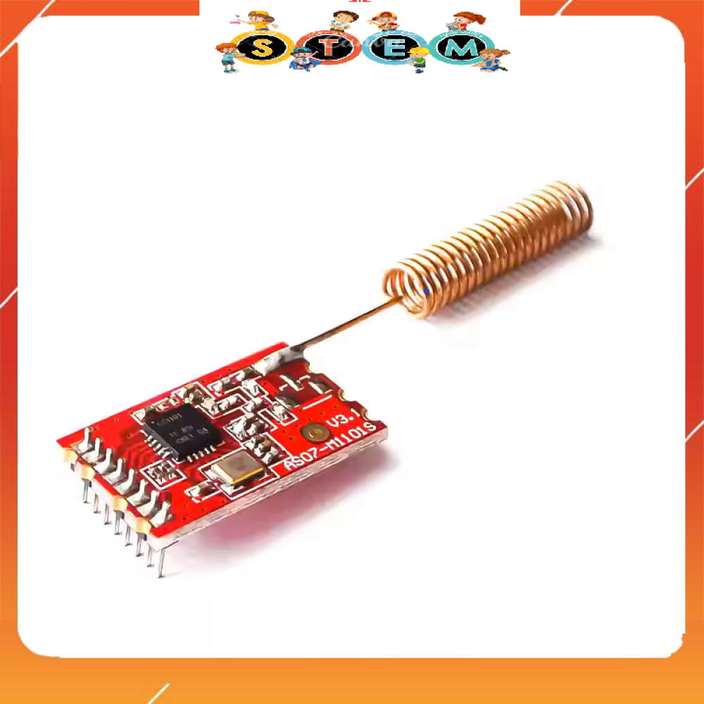 [Stem A-Z][18] Module Thu Phát Không Dây 433M CC1101 1KM SPI