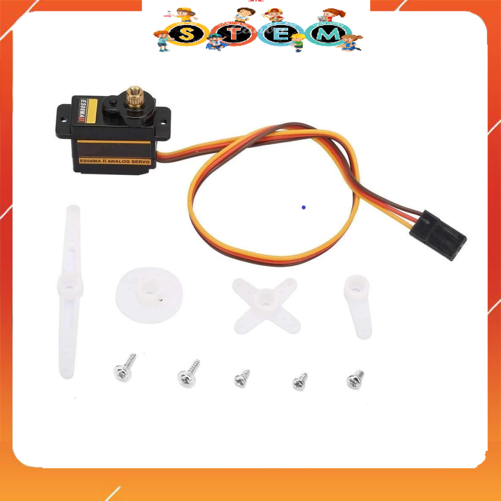 [Stem A-Z][G118] Động Cơ Servo Emax ES08MA II (Bánh Răng Kim Loại)