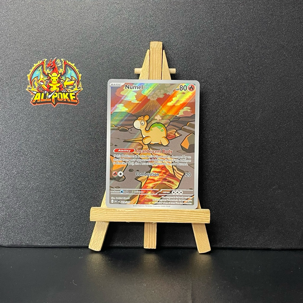 [ AllPoke ] Thẻ Bài Pokemon TCG,Numel - 223/217 -M-NM