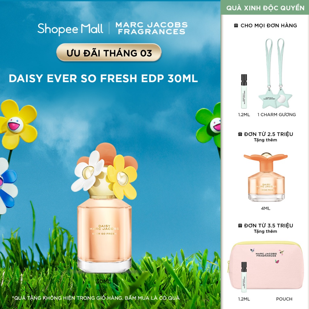 Nước hoa Nữ Marc Jacobs DAISY Ever so Fresh EDP 30ml