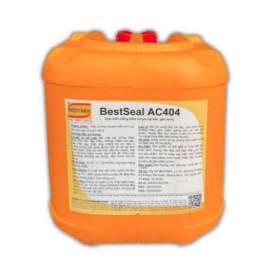Bestseal ac404 - chống thấm trong suốt acrylic cho vật liệu gốc xi măng