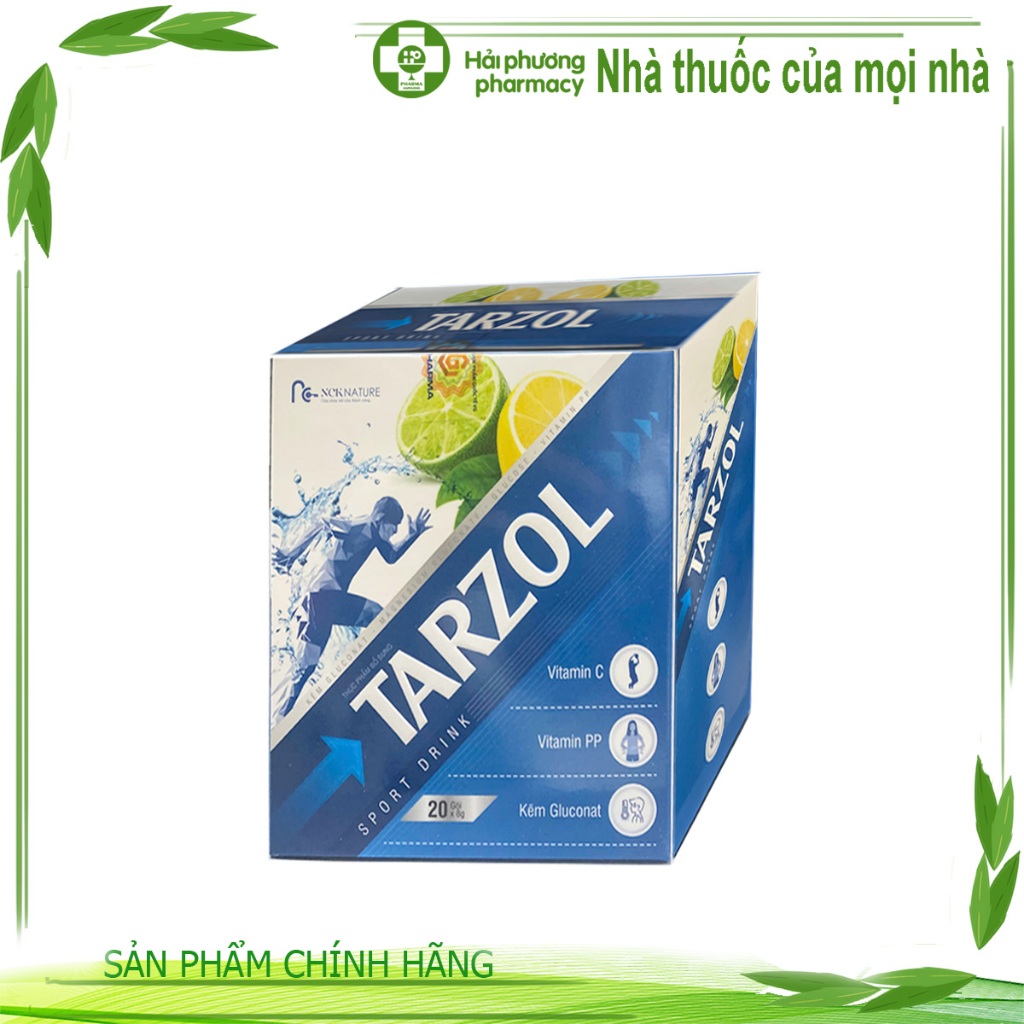 Tarzol (Orezol)- Bổ sung năng lượng, chất điện giải, bù nước, bổ sung vitamin, khoáng chất