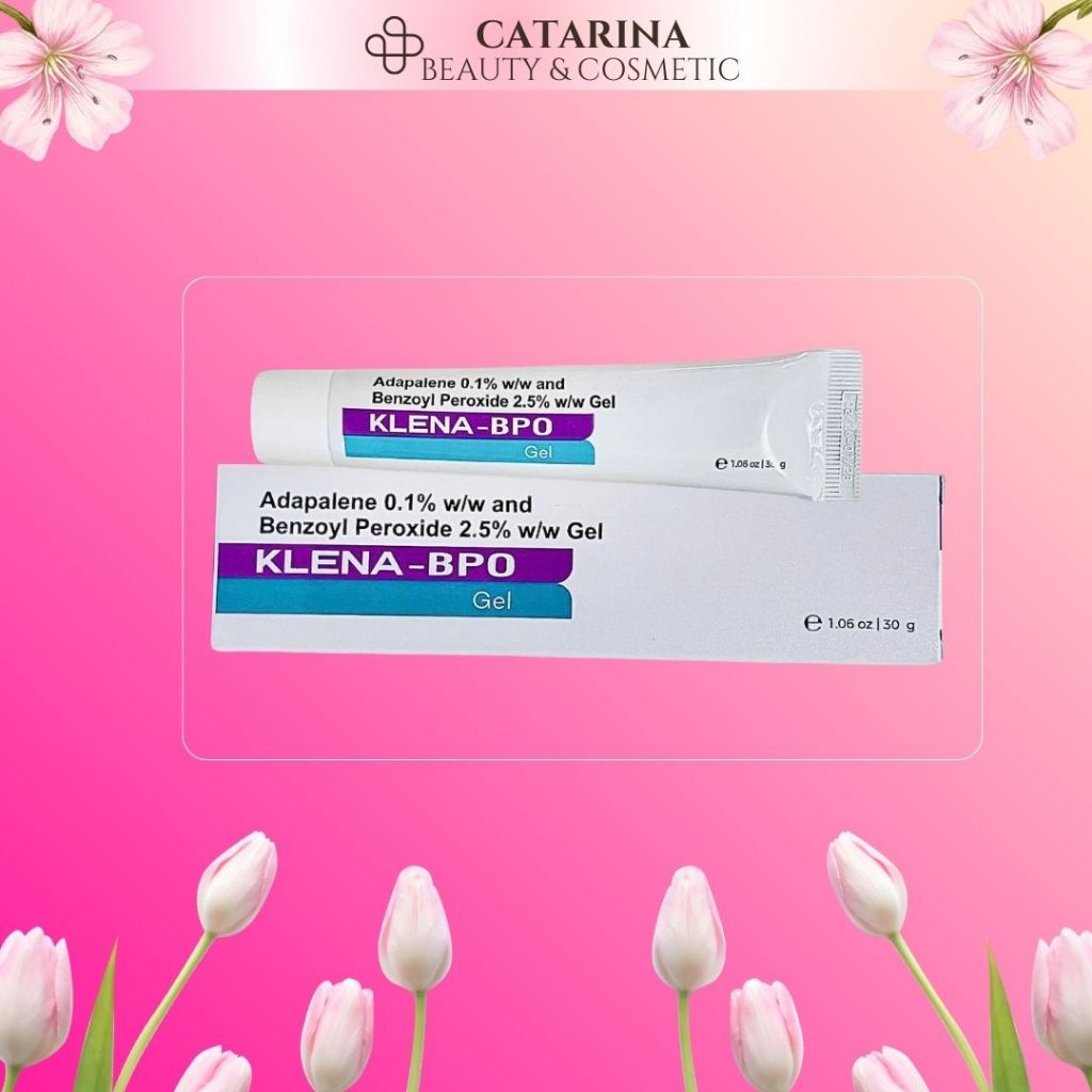 Klena BPO Adapalene 0.1% and  Benzoyl Peroxide 2.5% 30gram Gel | Hỗ trợ giảm mụn ẩn, mụn trứng cá