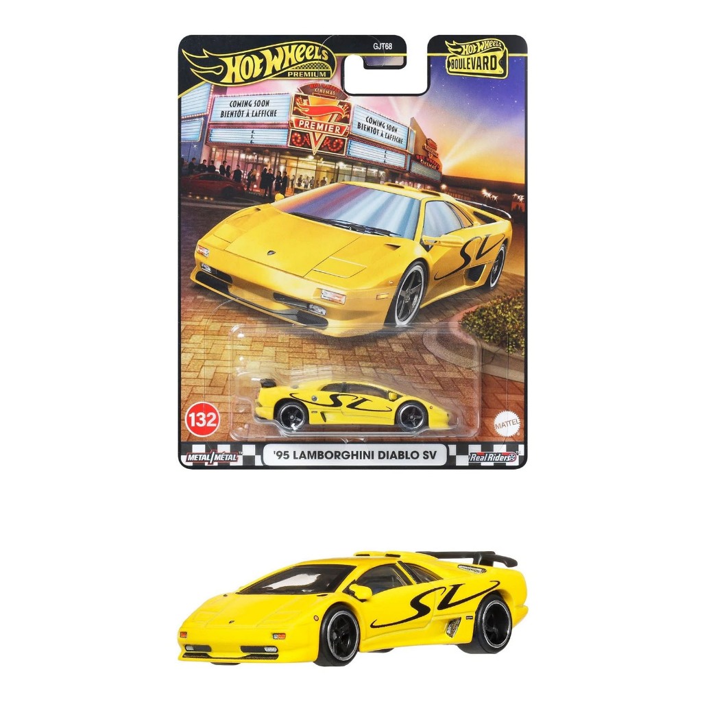 Xe mô hình Hot Wheels 95 Lamborghini Diablo SV