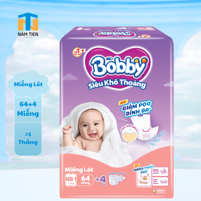 Miếng lót sơ sinh Bobby Newborn 1