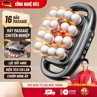 [ GIÁ ƯU ĐÃI ] Máy Massage Vòng mát xa bụng 16 đầu Bộ dụng cụ đốt mỡ để giảm đau lưng eo chân