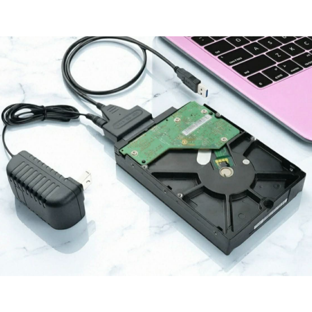 Dock USB to SATA Cho Ổ Cứng 2.5 & 3.5 Inch – Dock Đọc HDD/SSD SATA Kết Nối USB Tốc Độ Cao