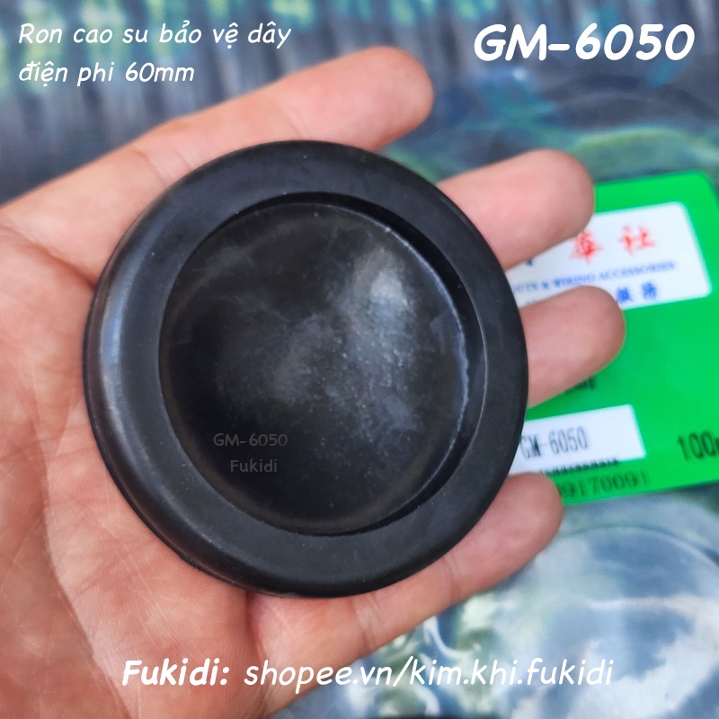 Ron cao su bảo vệ dây điện, phi 60mm - GM-6050