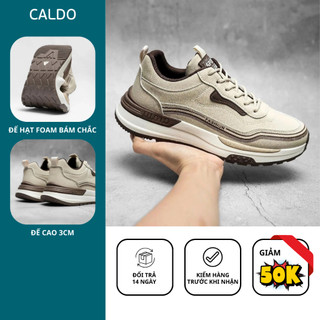 Giày Thể Thao Nam CS186 CALDO Đế Cao Su Non Tự Nhiên Êm Nhẹ Chất Da Cao Cấp Bền Bỉ Năng Động Đi Bộ