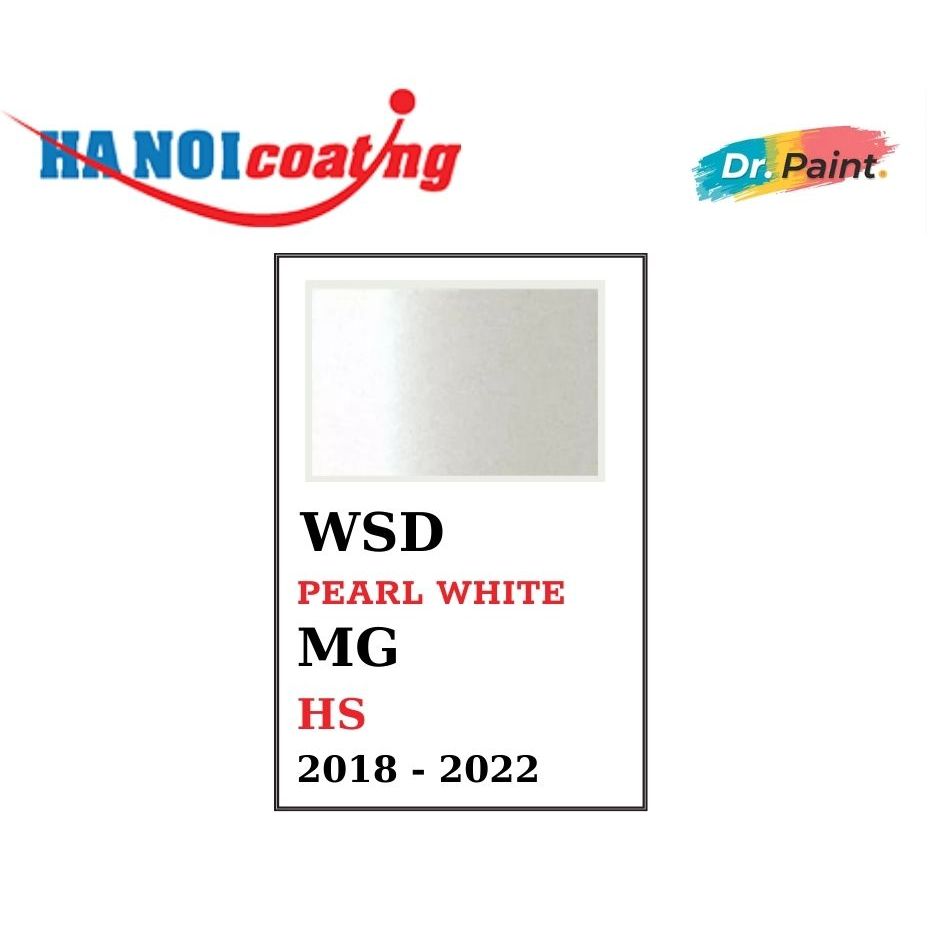 COMBO 2 Bình Xịt Xóa Vết Xước Xe MG HS Màu TRẮNG NGỌC TRAI Code WSD - PEARL WHITE Chính Hãng DR.PAIN