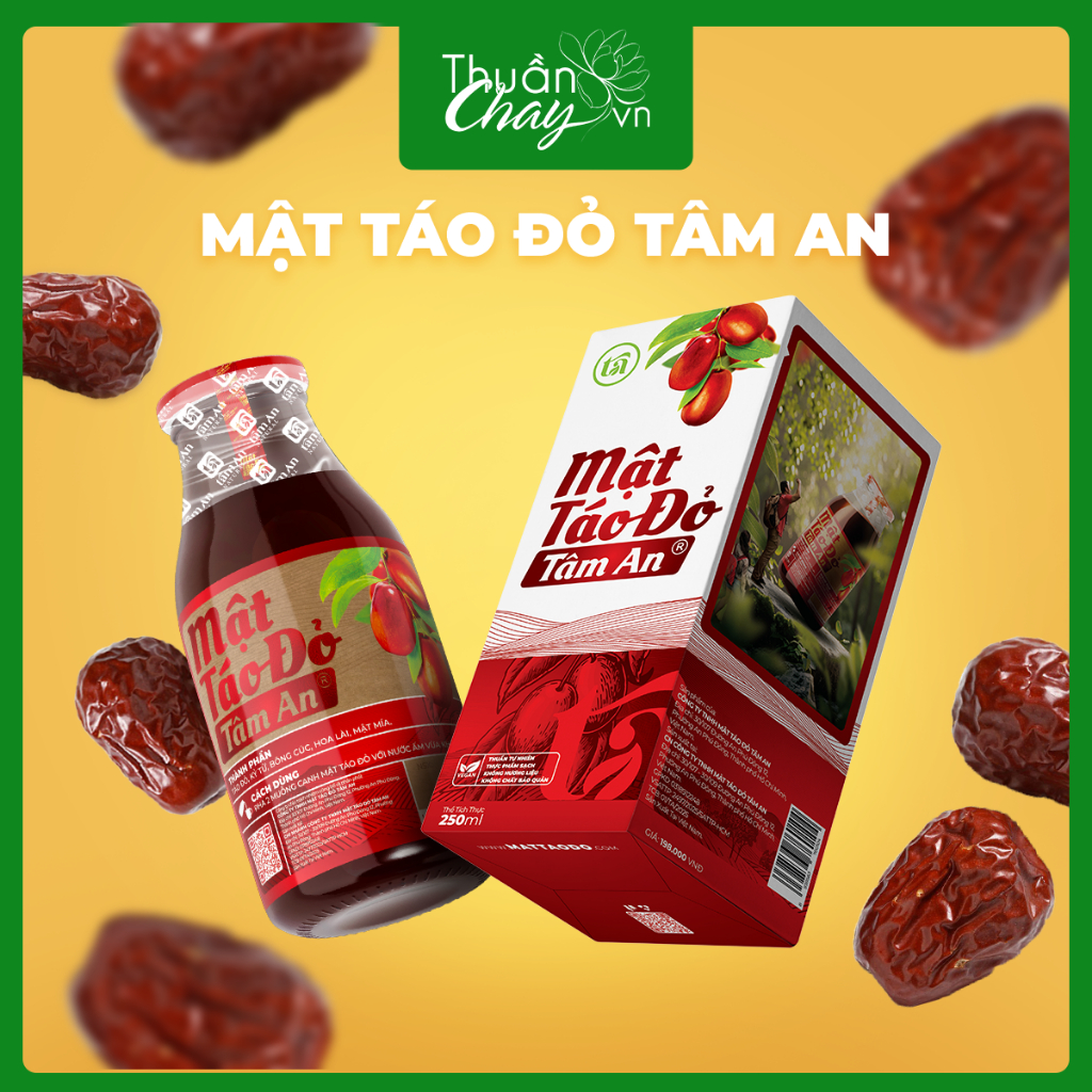 MẬT TÁO ĐỎ TÂM AN - 250ml