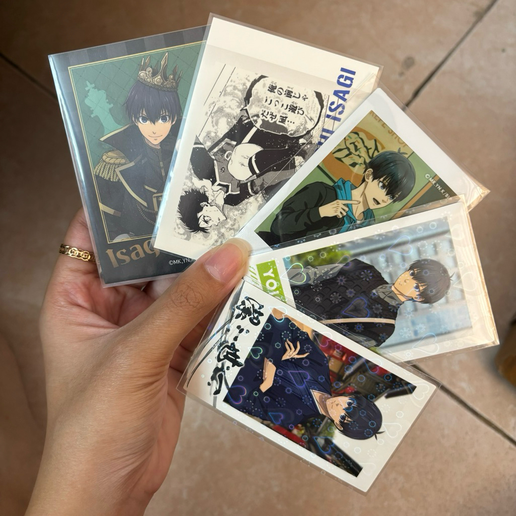 [CHÍNH HÃNG] CARD POLAROID SNAP GOODS BLUELOCK BLUE LOCK ISAGI YOICHI