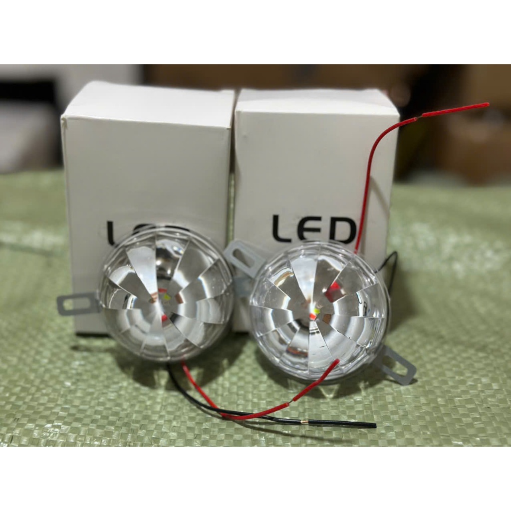 Combo 2 chiếc đèn led tia gắn gầm xe ô tô, xe tải, xe máy nháy 7 màu, đèn led tia chớp trang trí ô t