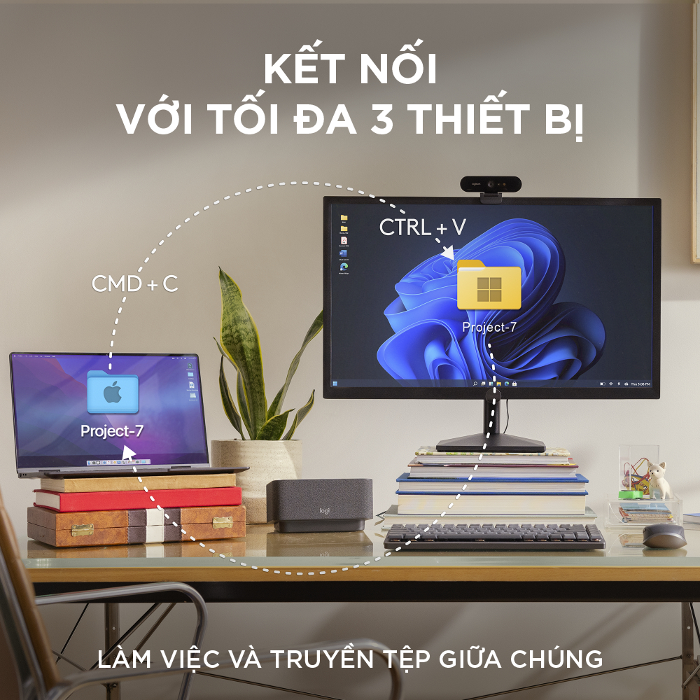 [GAMING] Logitech MX Anywhere 3S Wireless Bluetooth Silent Mouse - 8000 DPI, USB-C, MagSpeed | BigBuy360 - bigbuy360.vn