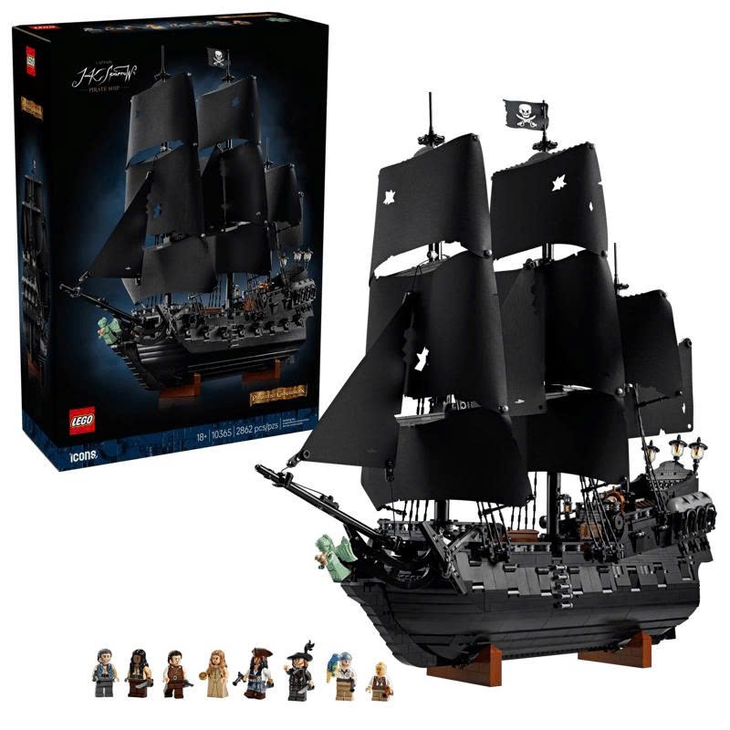 Lego 10365 Đồ Chơi Lắp Ráp Captain Jack Sparrow's Pirate Ship