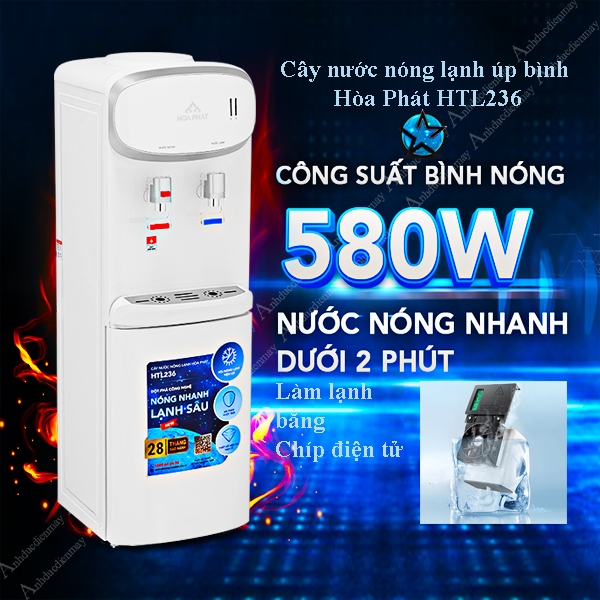 Cây nước nóng lạnh úp bình Hòa Phát HTL236